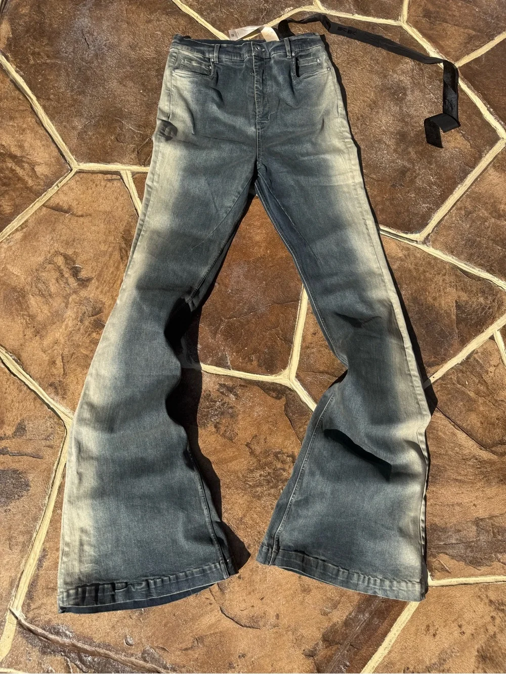 Rick Owens DRKSHDW “Bolans” Flared Jeans